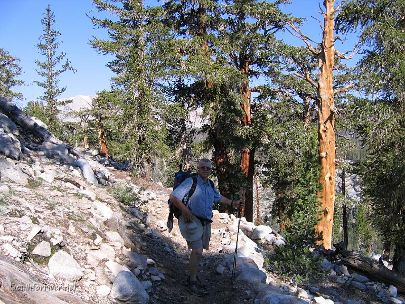 IMG_1586.JPG - Mike on trail towards Wallace Creek