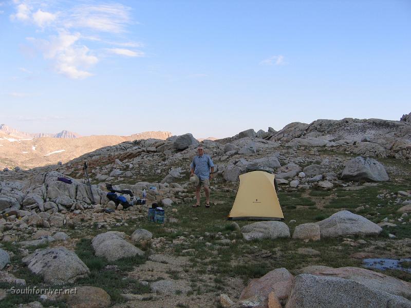 IMG_1601.JPG - Third night's campsite just below Forester Pass