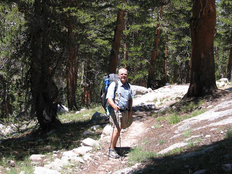 IMG_1628.JPG - Mike on trail near Bubbs Creek