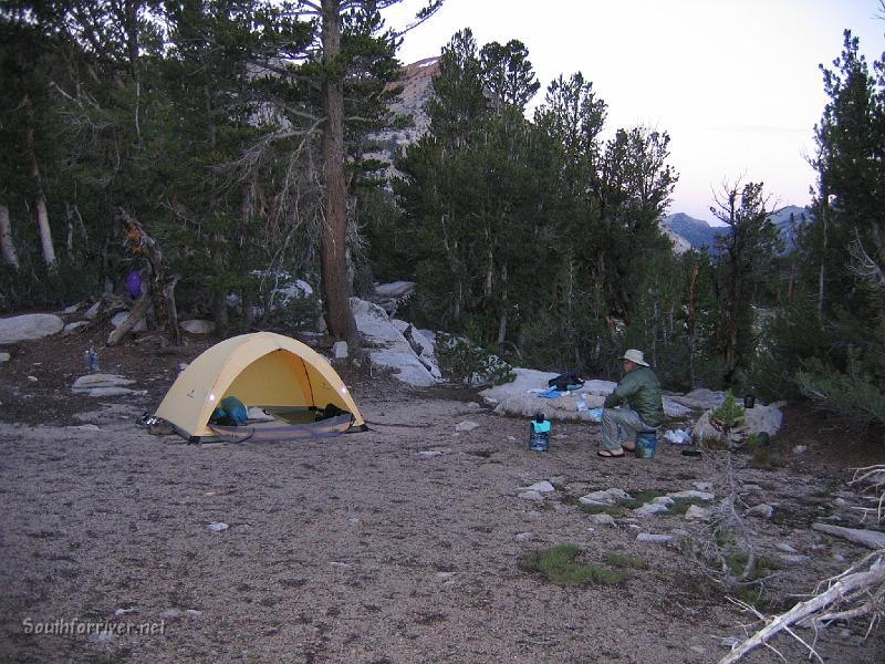 IMG_1633.JPG - Campsite near Charlotte Lake junction