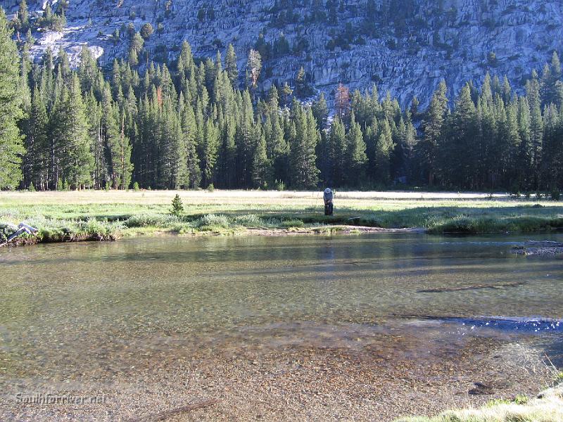 IMG_1761.JPG - Getting ready to cross Evolution Creek