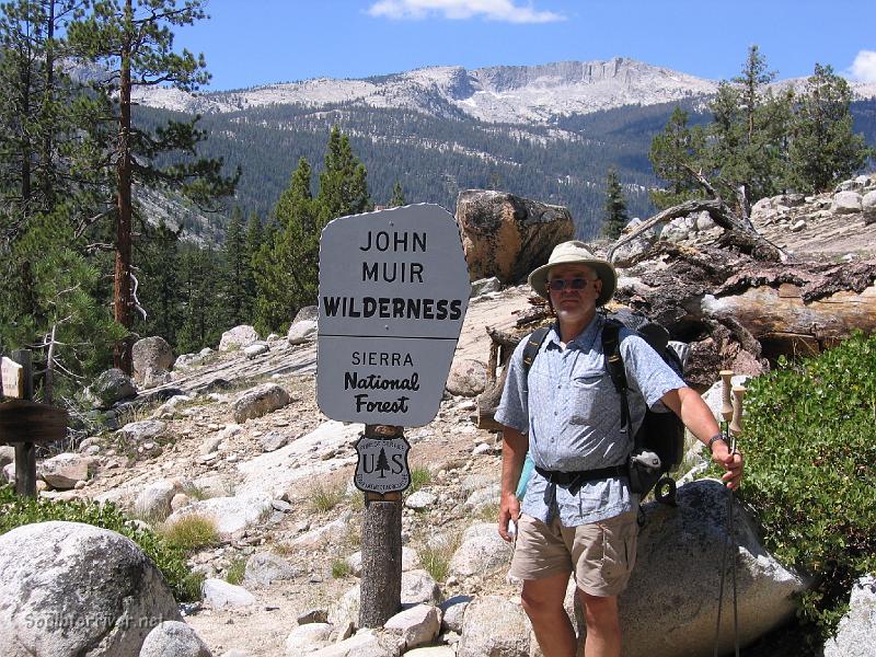 IMG_1779.JPG - Entering the John Muir Wilderness area and the Sierra National Forest