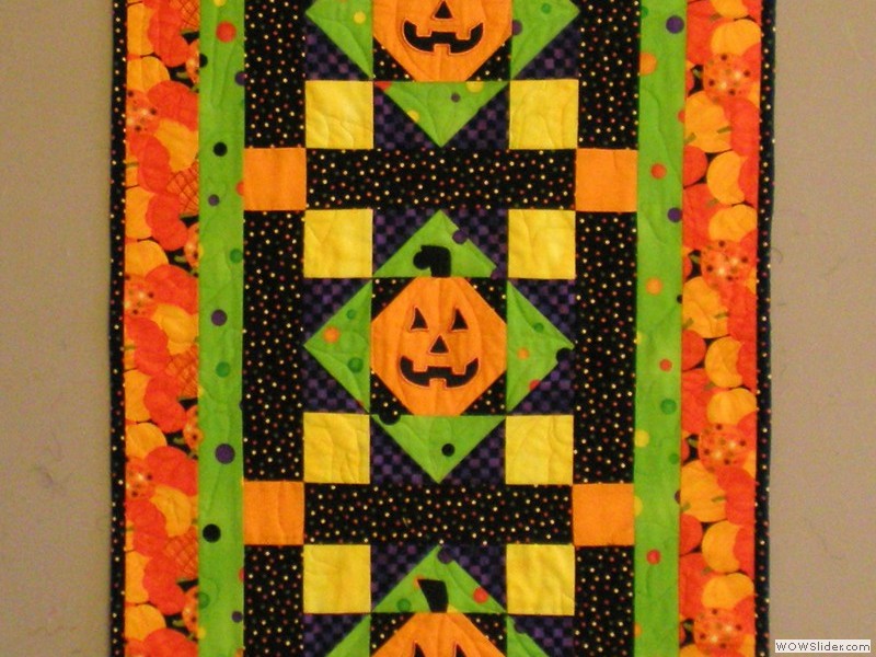 Trick or Treat Table Runner